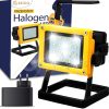 Halogēna uzlādējama LED darbnīcas prožektors 30 W