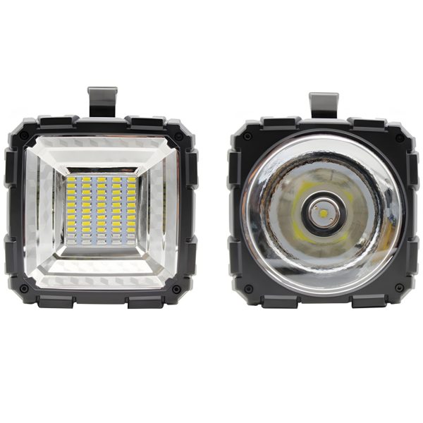 Uzlādējams taktiskais prožektors 46 LED 1000 lm