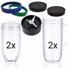 Daudzfunkcionāls krūzes blenderis 2 krūzes 470 ml 600 W