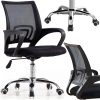 1029912-1-fotel-biurowy-obrotowy-na-kolkach-z-siatki-do-150-5904806166654-hurtownia-dropshipping.jpg Grozāms biroja krēsls uz sieta riteņiem līdz 150 kg - melns