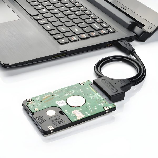 Adapteris HDD SSD SATA-USB 2.5'' 32 cm