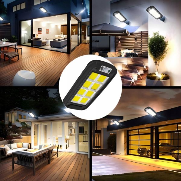Āra saules dārza lampa ar krēslas kustības sensoru LED PILOT