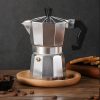 Kafijas automāts, alumīnija kafijas automāts, GĀZES KERAMIKA, 600 ml