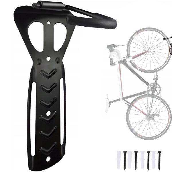 1029942-1-uchwyt-wieszak-rowerowy-scienny-na-kola-24-29-retoo-hurtownia-dropshipping.jpg Pie sienas stiprināms velosipēdu turētājs 24–29 collu riteņiem līdz 30 kg