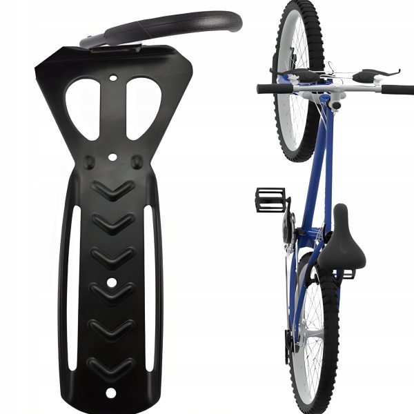 1029942-3-uchwyt-wieszak-rowerowy-scienny-na-kola-24-29-retoo-hurtownia-dropshipping.jpg Pie sienas stiprināms velosipēdu turētājs 24–29 collu riteņiem līdz 30 kg