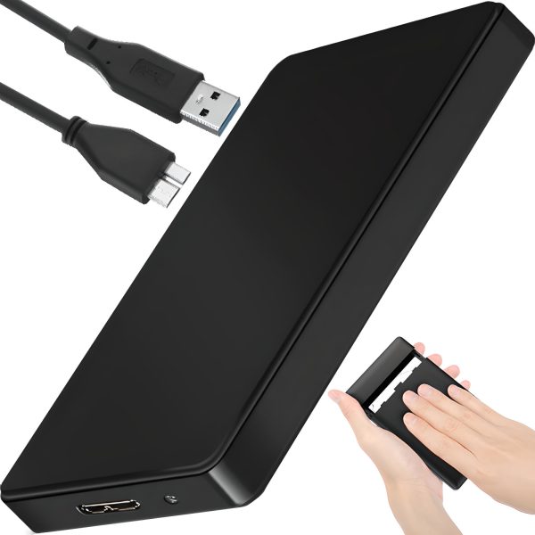 1029943-2-obudowa-kieszen-na-dysk-ssd-hdd-sata-2-5-usb-3-0-retoo-hurtownia-dropshipping.jpg Korpuss SSD diskam HDD SATA 2.5'' USB 3.0