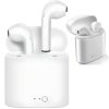 BT i7s bezvadu austiņas ar barošanas bloka funkciju - baltas