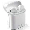 BT i7s bezvadu austiņas ar barošanas bloka funkciju - baltas