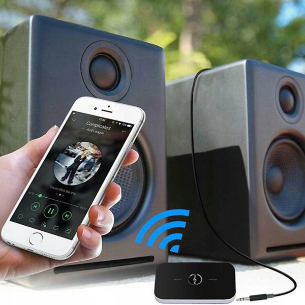 Bluetooth raidītājs-uztvērējs/raidītājs audio pārraidīšanai, 3,5 mm RCA ligzda
