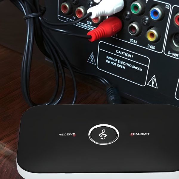 Bluetooth raidītājs-uztvērējs/raidītājs audio pārraidīšanai, 3,5 mm RCA ligzda