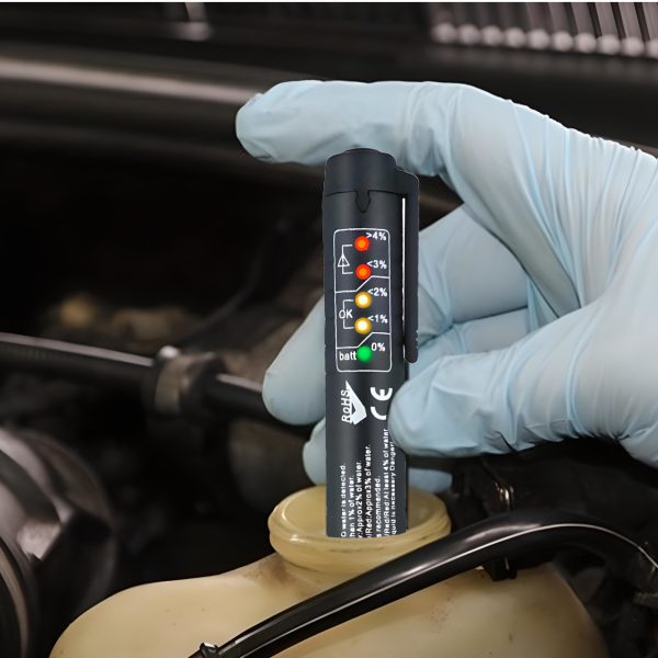 DOT 3/4/5/5.1 LED bremžu šķidruma mērītāja testeris