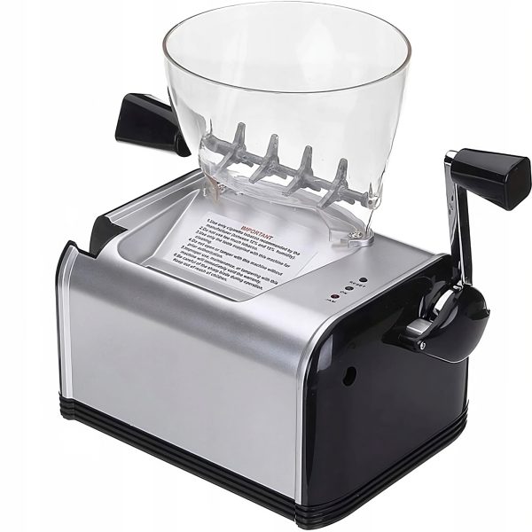 Elektriskā cigarešu mašīna, virzuļveida tabakas pildīšanas mašīna, 230 V