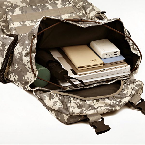 Militārā taktiskā izdzīvošanas mugursoma 50 l - smilšu