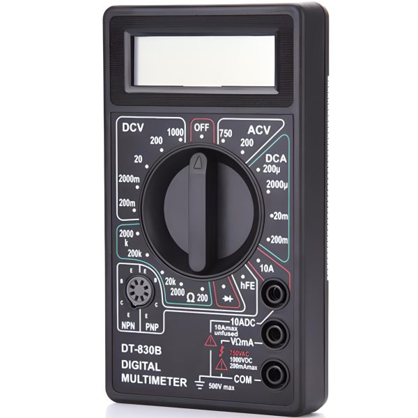 Digitālais multimetrs strāvas sprieguma pretestības mērītājs 0-500 V 0-5 A