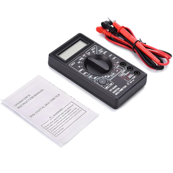 Digitālais multimetrs strāvas sprieguma pretestības mērītājs 0-500 V 0-5 A