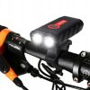 Uzlādējams velosipēda lukturis priekšējais/aizmugurējais 4 režīmi 4400 mAh - 2 gab.