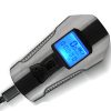 5-vienā uzlādējams velosipēda lukturis ar skaitītāju un zvaniņu 1500 mAh
