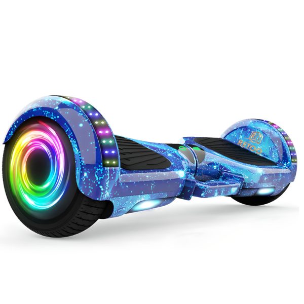 Elektriskais skrituļdēlis Hoverboard ar Bluetooth skaļruni un LED gaismu 10 collas