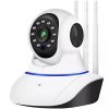 Iekštelpu novērošanas kamera ar kustības detektoru, Wi-Fi rotāciju