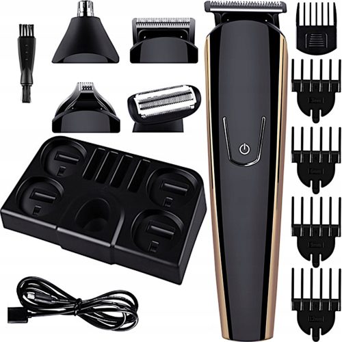 Matu griezējs, bārdas trimmeris, 9 uzgaļi