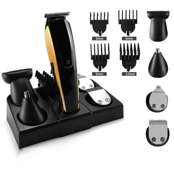 1029998-2-maszynka-do-strzyzenia-wlosow-brody-trymer-9-nasad-retoo-hurtownia-dropshipping.jpg Matu griezējs, bārdas trimmeris, 9 uzgaļi