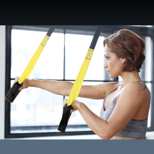 Vingrošanas lentes, treniņu jostas ar rokturiem