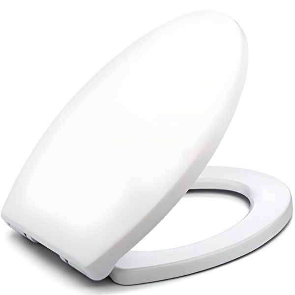 Universāls tualetes poda sēdeklis ar mīkstu aizvēršanas vāku