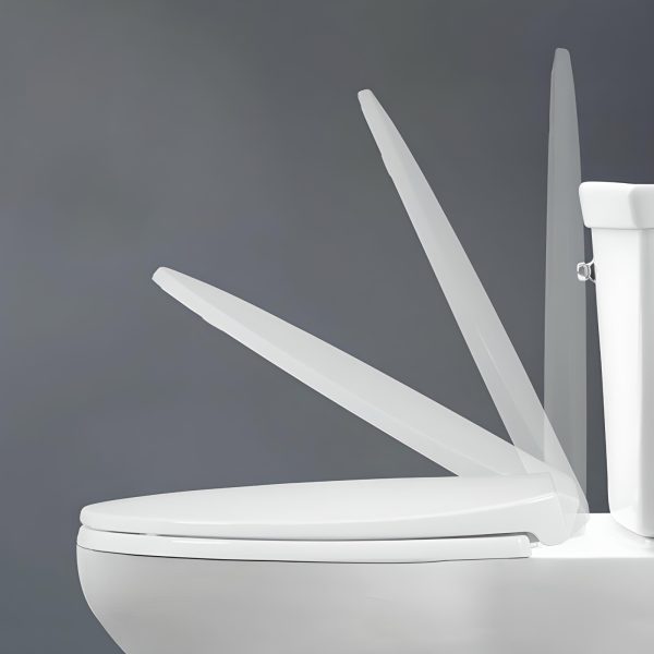 Universāls tualetes poda sēdeklis ar mīkstu aizvēršanas vāku