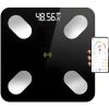 Viedie Bluetooth vannas istabas analītiskie svari līdz 180 kg LCD