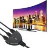 Slēdža sadalītājs 3 x HDMI Full HD 4K 55 cm