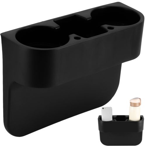 Automašīnas turētājs krūzēm, dzērieniem, tālrunim, pildspalvai