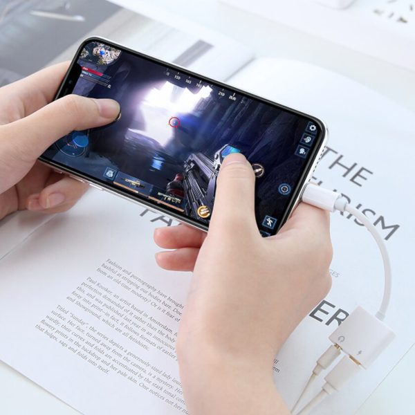 iPhone Lightning - Lightning ligzdas 3,5 mm adapteris