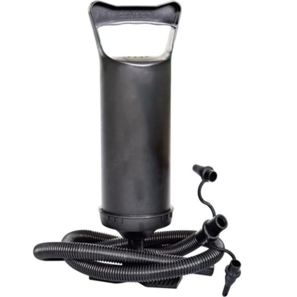 Rokas sūknis piepūšamajam baseina matracim, 3 sprauslas