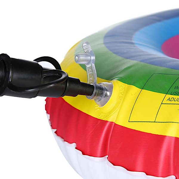 Rokas sūknis piepūšamajam baseina matracim, 3 sprauslas