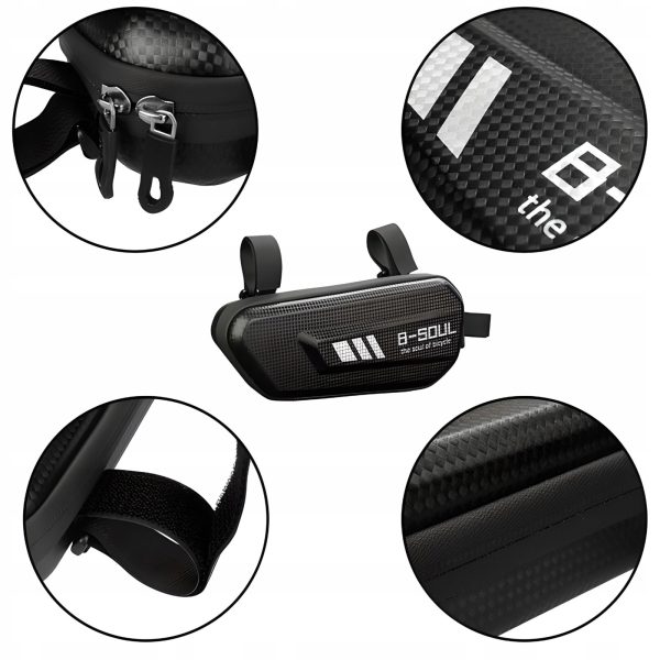 Ūdensizturīga velosipēda rāmja soma