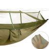 Divvietīgs tūristu izdzīvošanas šūpuļtīkls ar moskītu tīklu 260 x 140 cm