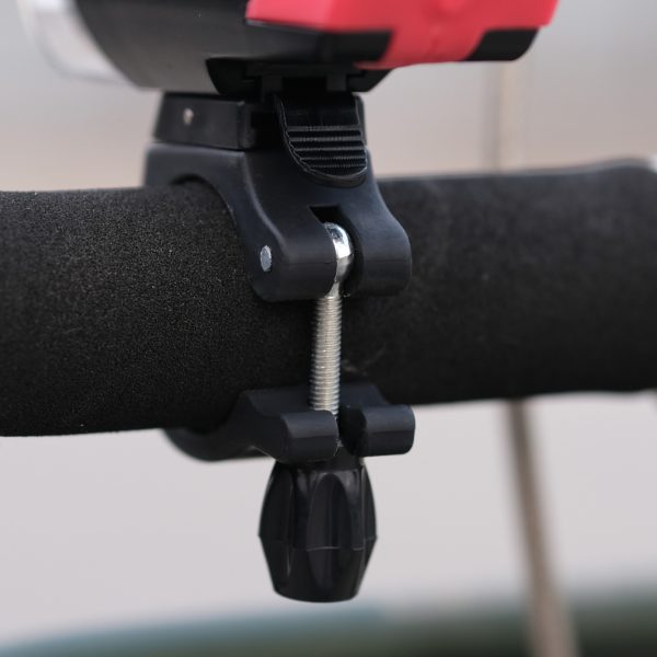 Uzlādējamas velosipēda gaismas priekšā un aizmugurē, 3 LED režīmi