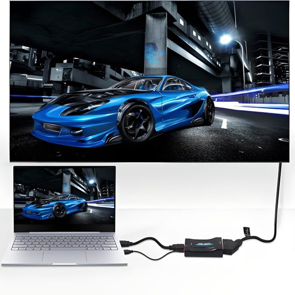 EURO SCART - HDMI adapteris