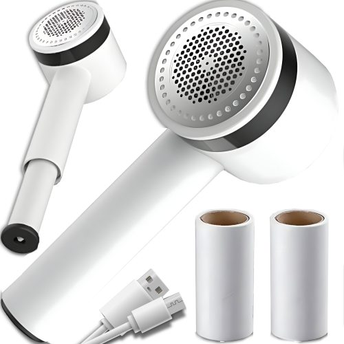 1030056-1-golarka-do-ubran-odziezy-swetrow-tapicerki-2-rolki-retoo-hurtownia-dropshipping.jpg Skuveklis drēbēm, džemperiem, mīkstajām mēbelēm, 2 matu rullīši