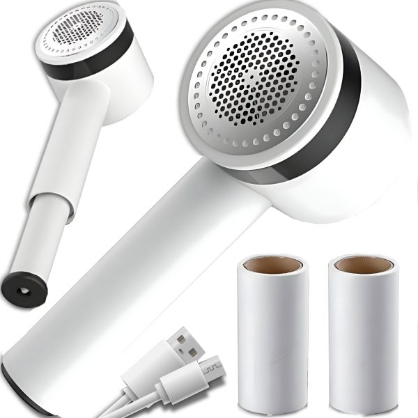 1030056-1-golarka-do-ubran-odziezy-swetrow-tapicerki-2-rolki-retoo-hurtownia-dropshipping.jpg Skuveklis drēbēm, džemperiem, mīkstajām mēbelēm, 2 matu rullīši