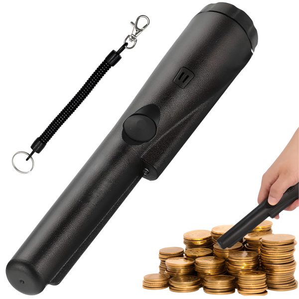 Metāla detektors ar 360 grādu zondēšanu un lukturīti