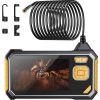 Endoskopa pārbaudes kamera 6 gaismas diodes 4 uzgaļi HD 4,3 collas