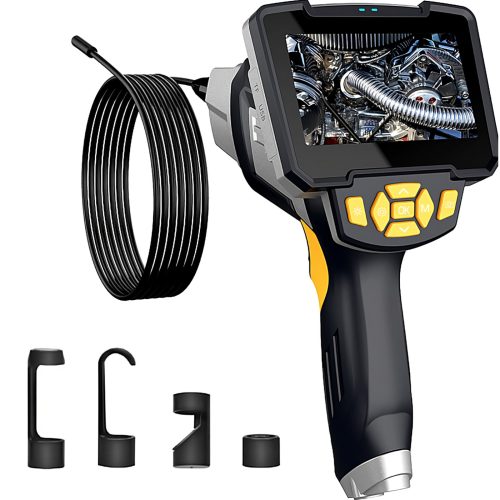 Darbnīcas pārbaudes kameras endoskops ar 4 uzgaļiem, Full HD LCD LED