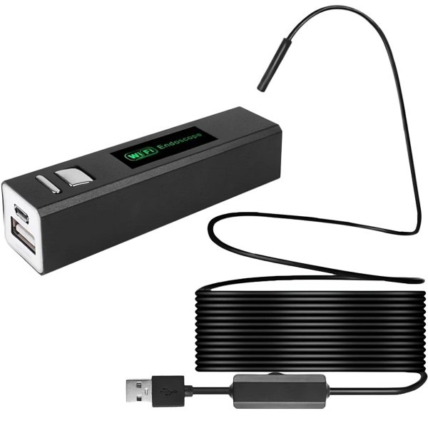 Endoskopa kamera tālrunim 8 LED 4 padomi Full HD Wi-Fi Android iOS