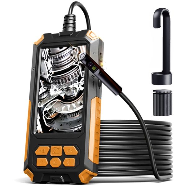 Endoskopa pārbaudes kamera, 8 gaismas diodes, 3 uzgaļi, Full HD