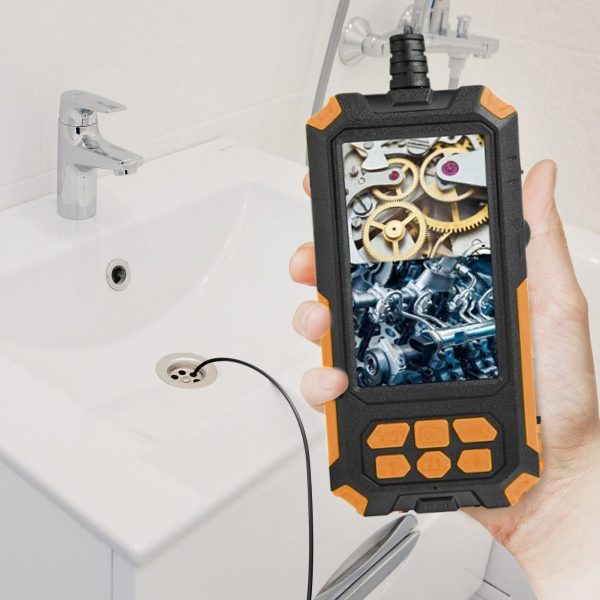 Endoskopa pārbaudes kamera, 8 gaismas diodes, 3 uzgaļi, Full HD