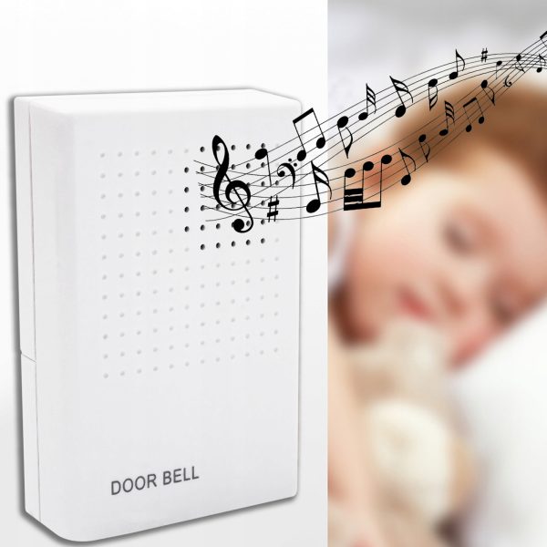 Vadu durvju zvans 1 skaņa 100 dB 12 V