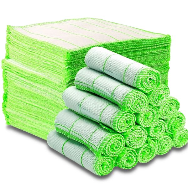 Kokvilnas virtuves lupatiņas 35 x 30 cm - 10 gabalu komplekts