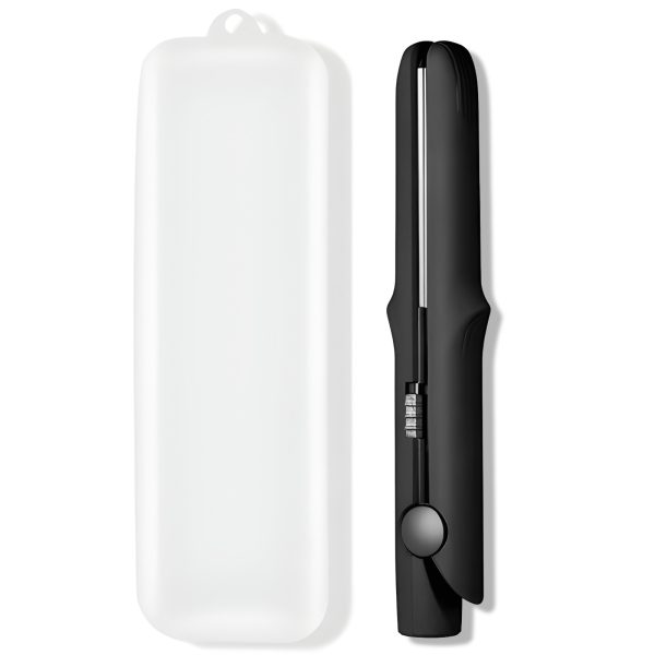 Mini keramikas ceļojumu matu taisnotājs