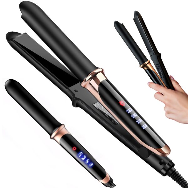 Keramikas matu taisnotājs 4 grādi 160-220 C LCD